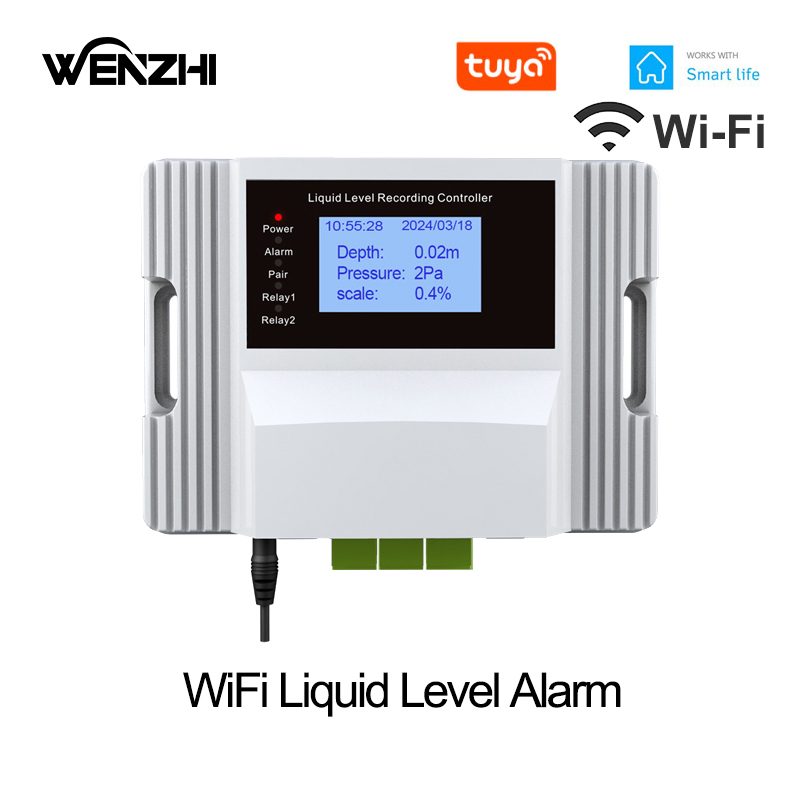 Water Alarm Sensor - Sensor Alarm Kebocoran Air WiFi, Detektor