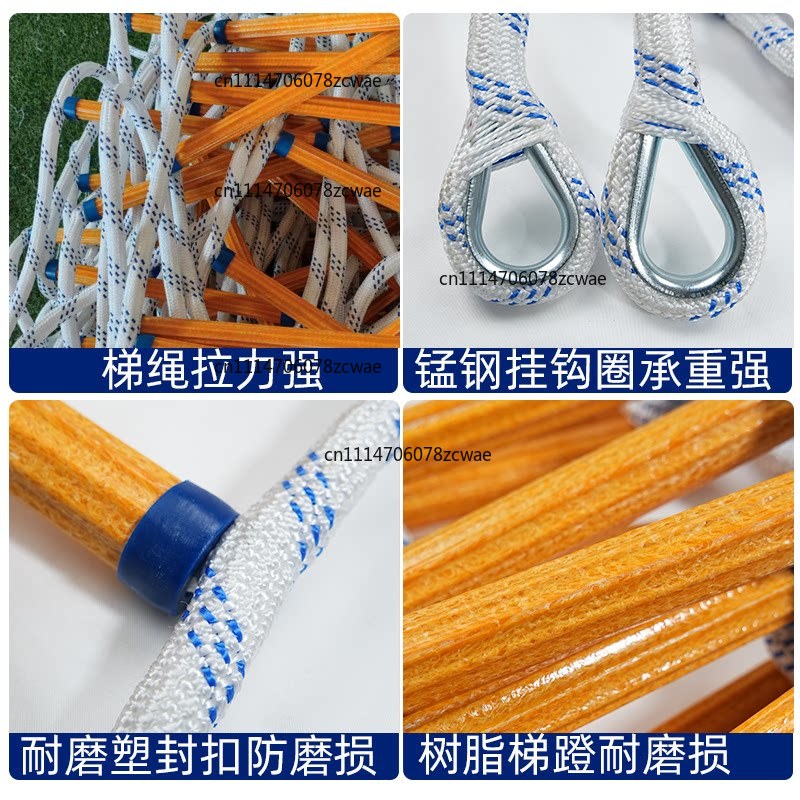 Tangga Tali Lunak untuk Evakua - Fire Escape Ladder ulasan dan harga
