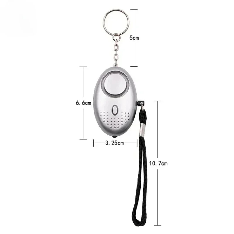 1/2Pcs Alarm Pertahanan Diri A - Personal Alarm Keychain ulasan dan harga
