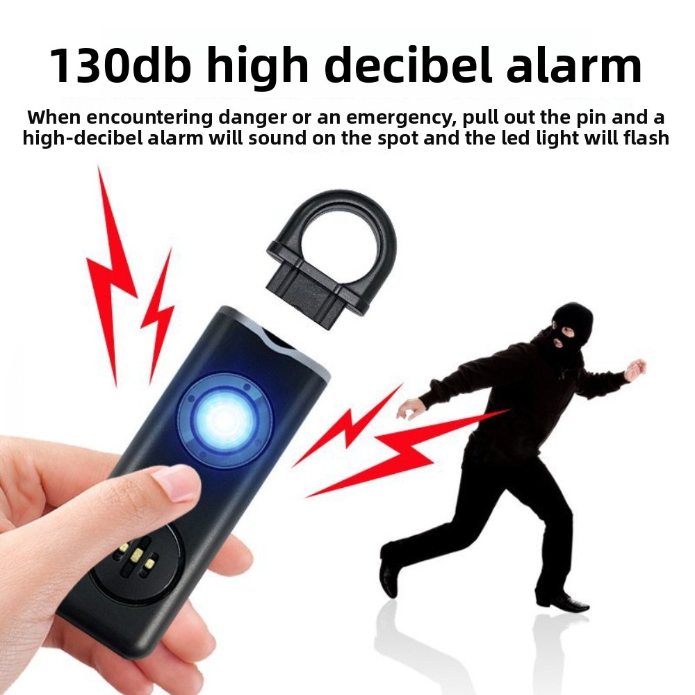 130 Alarm Pribadi dengan Lampu - Personal Alarm Keychain ulasan dan harga