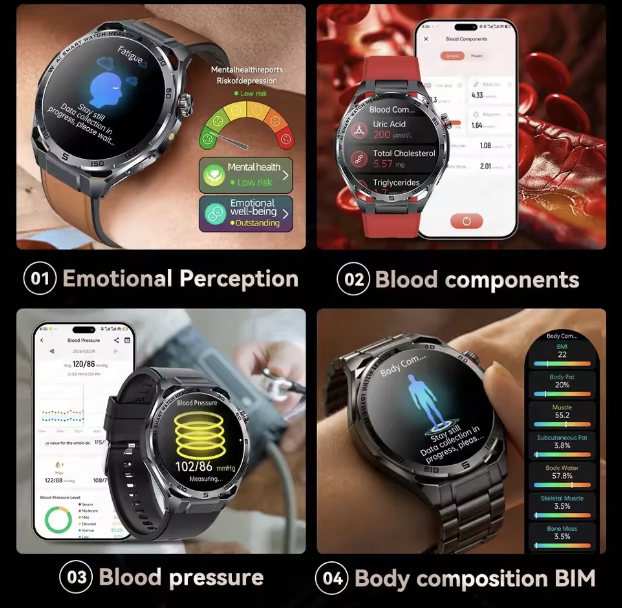 Jam Tangan EKG Medis 2026 AI J - Medicine Cabinet Lock ulasan dan harga